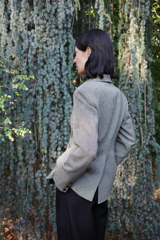 HERMÈS — Blazer, wool and cashmere