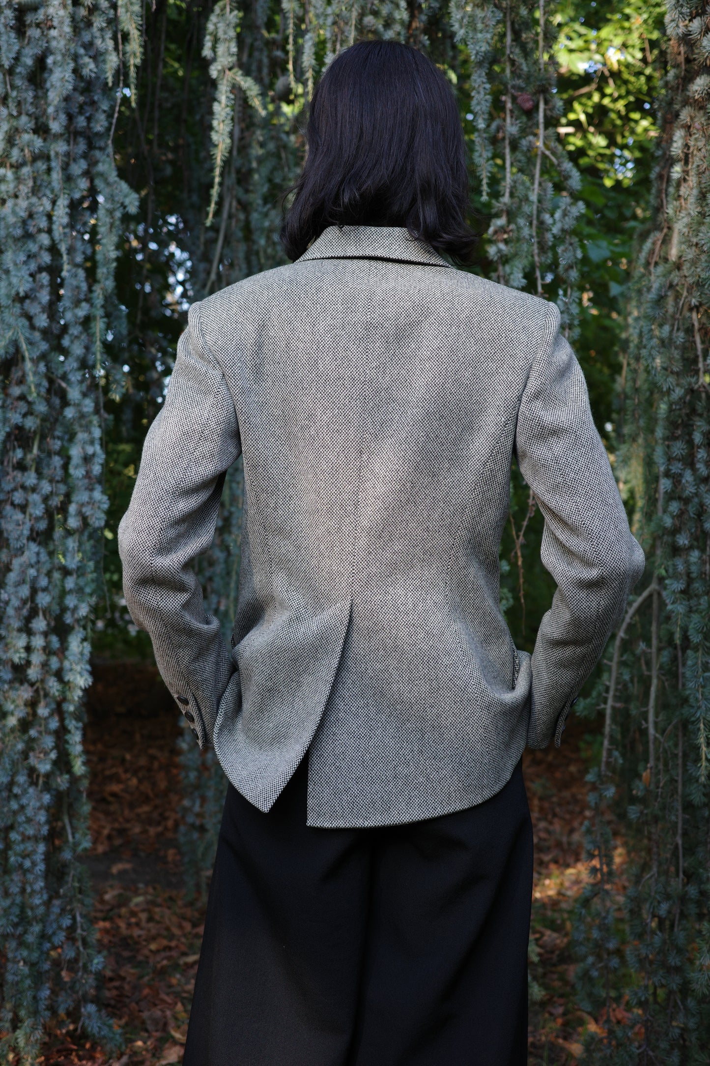 HERMÈS — Blazer, wool and cashmere