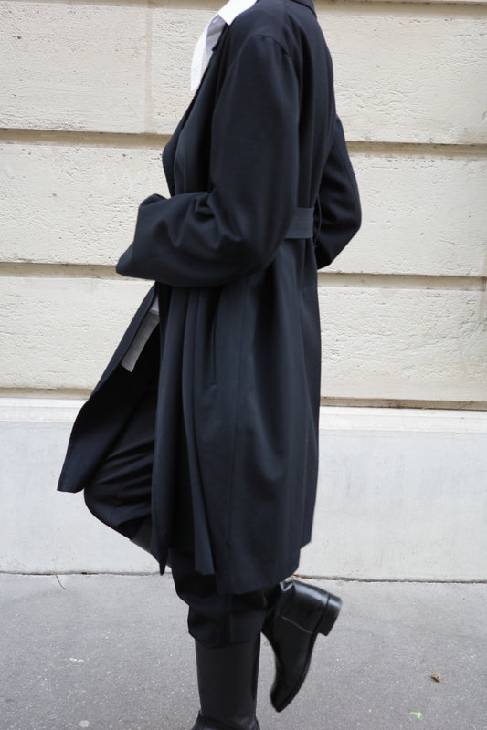 YOHJI YAMAMOTO - Short Coat, c.1990s