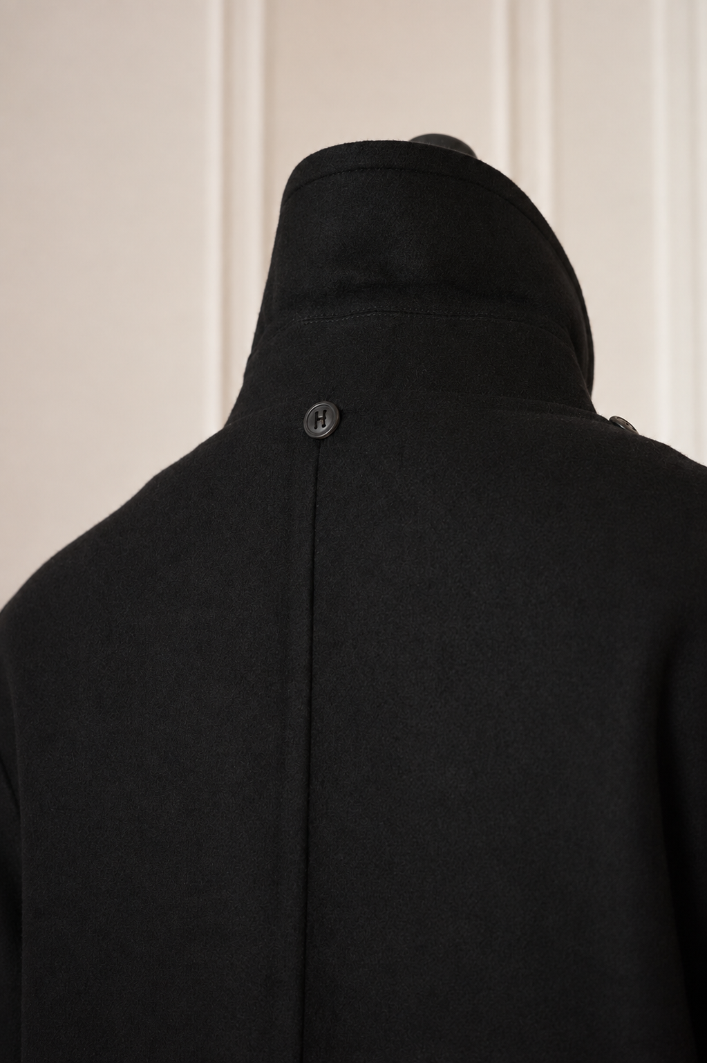Hermès cashmere coat from the Martin Margiela era (1997–2003).