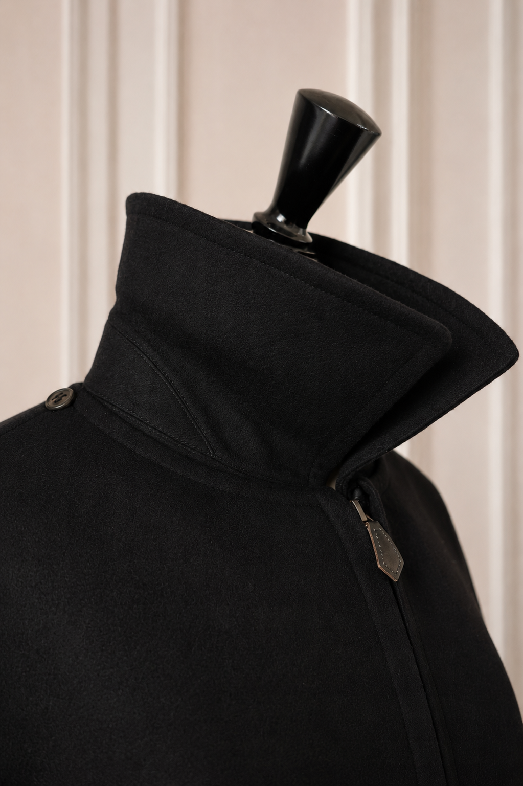 Hermès cashmere coat from the Martin Margiela era (1997–2003).