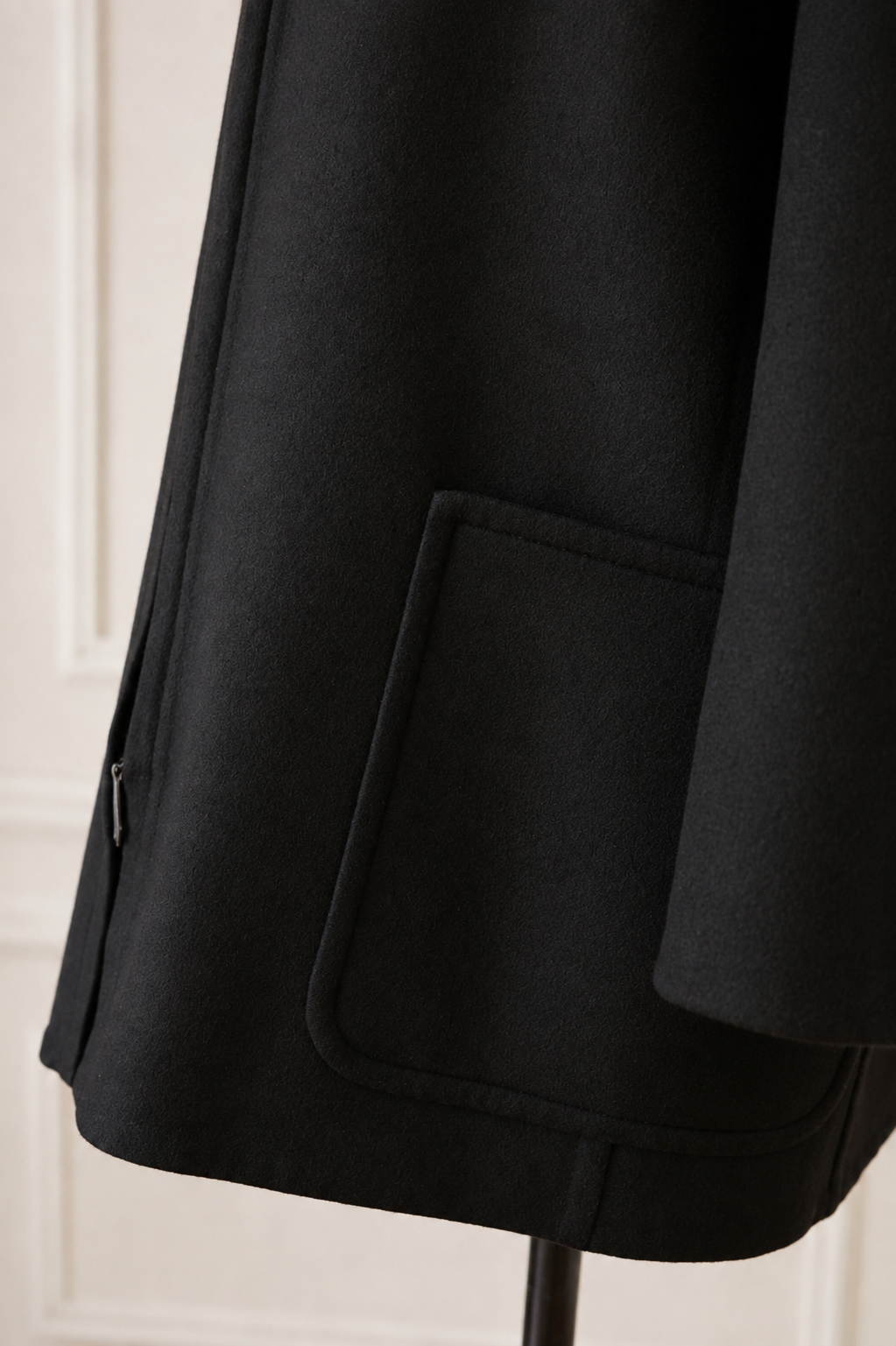 Hermès cashmere coat from the Martin Margiela era (1997–2003).