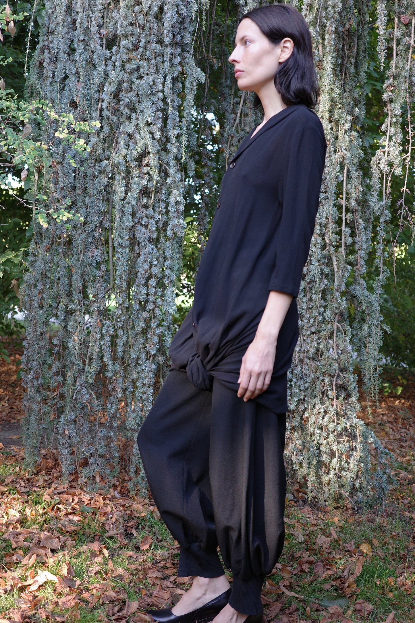 YOHJI YAMAMOTO — Tunic, c. 1990s