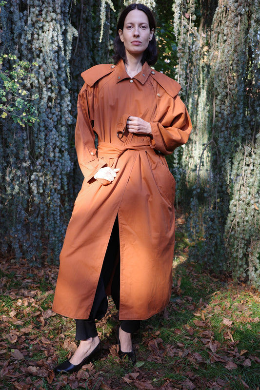 ANNE-MARIE BERETTA — Coat, c. 1980s