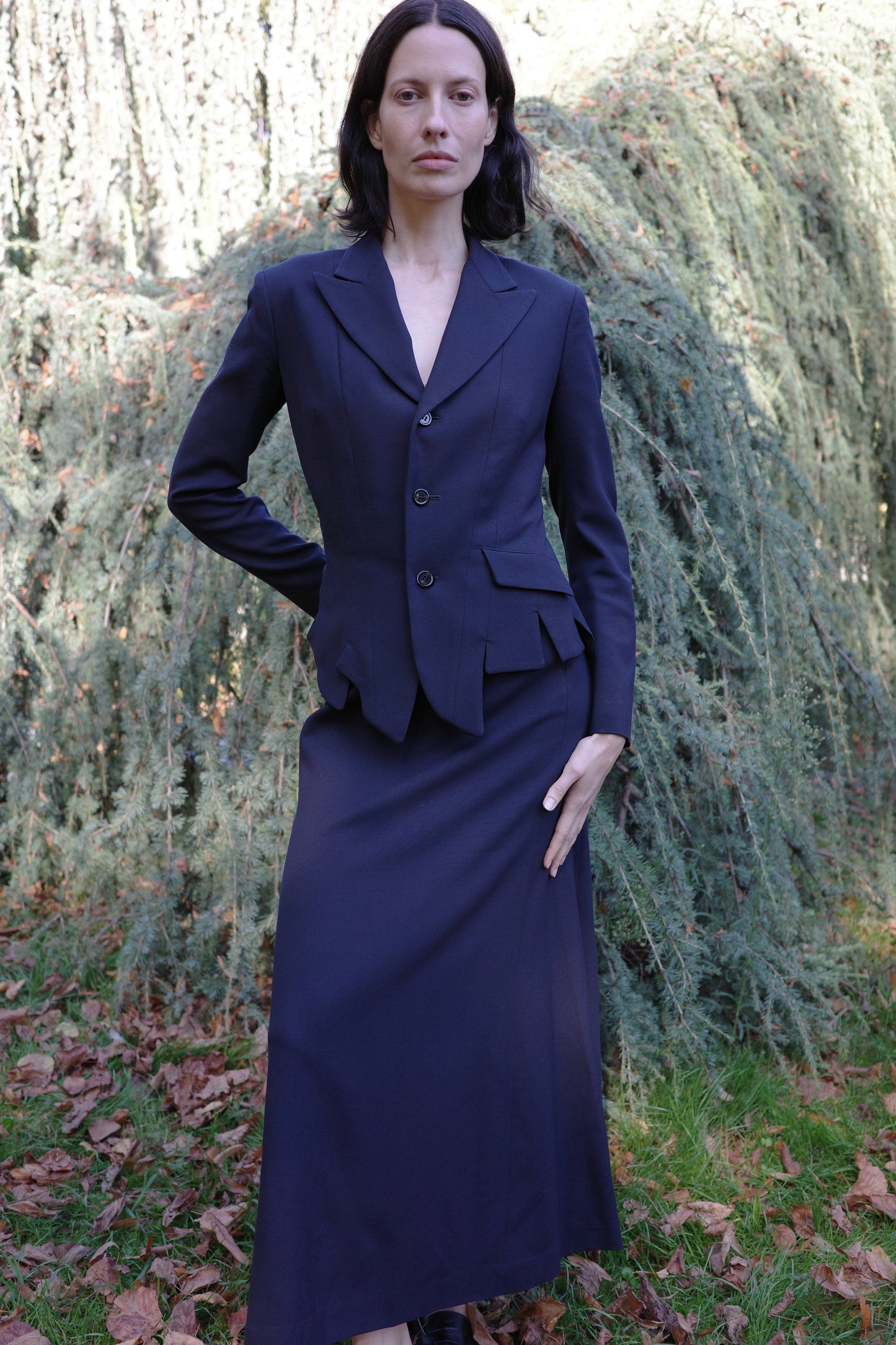 YOHJI YAMAMOTO — Skirt suit, 2003