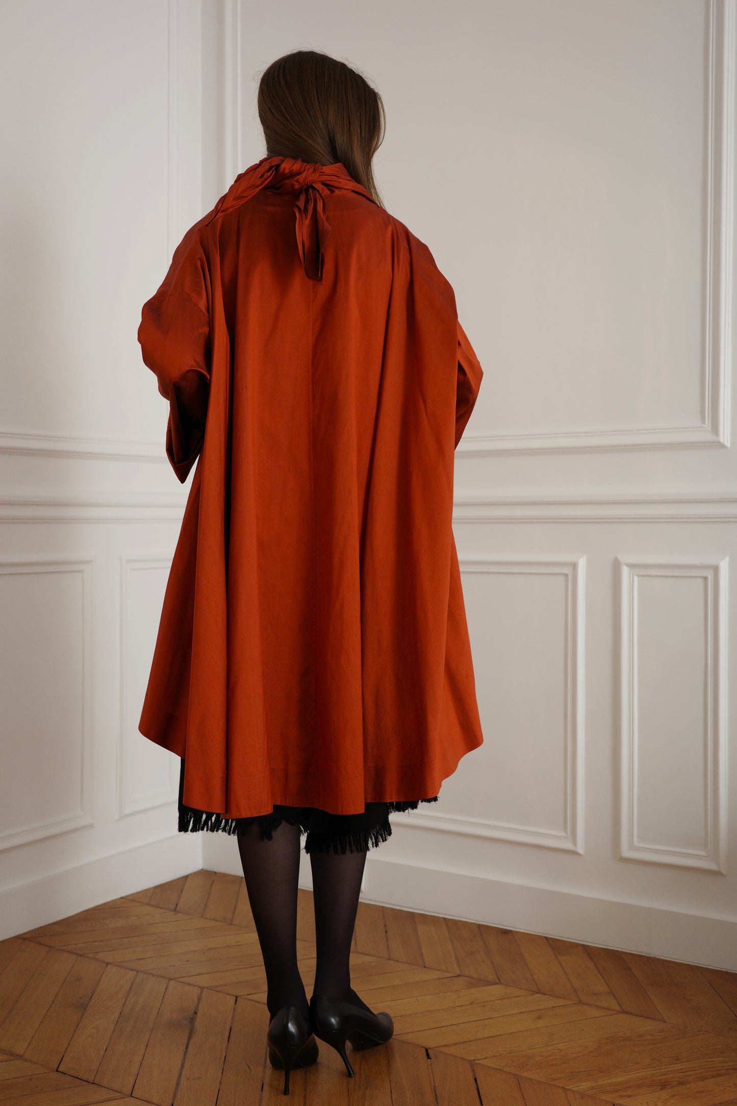 ROMEO GIGLI —  Silk Coat, c. early 1990s