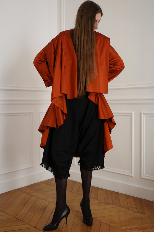 ROMEO GIGLI —  Silk Coat, c. early 1990s