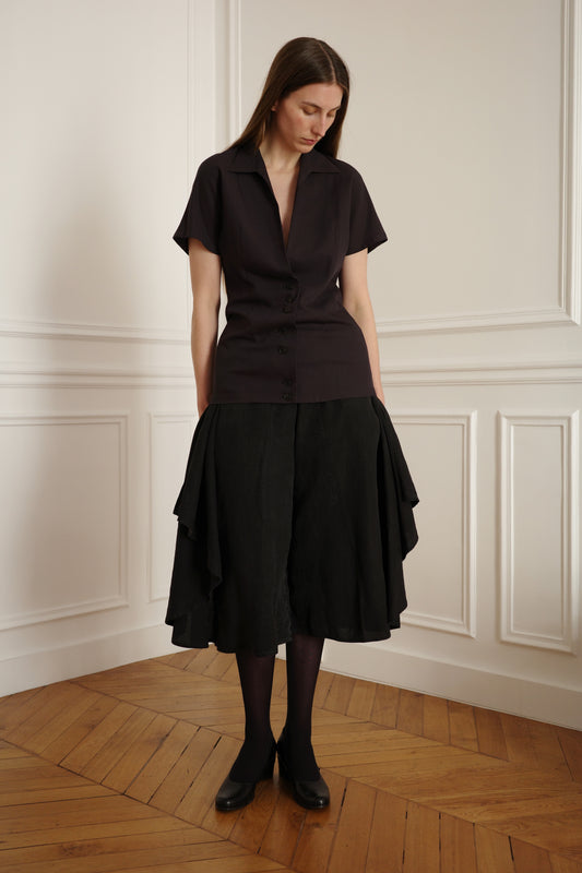 YOHJI YAMAMOTO — Wool Shirt