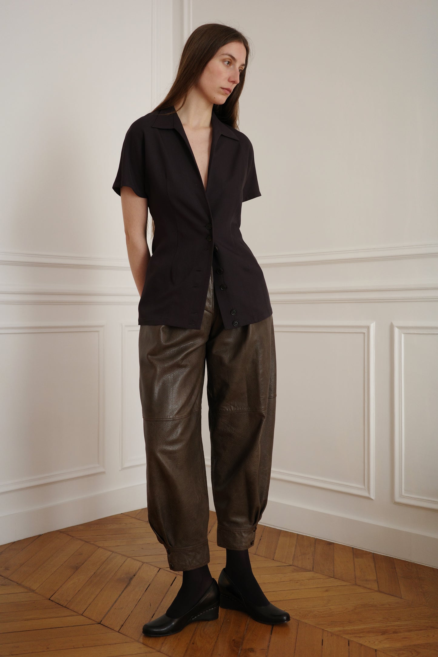 ANNE-MARIE BERETTA — Leather pants