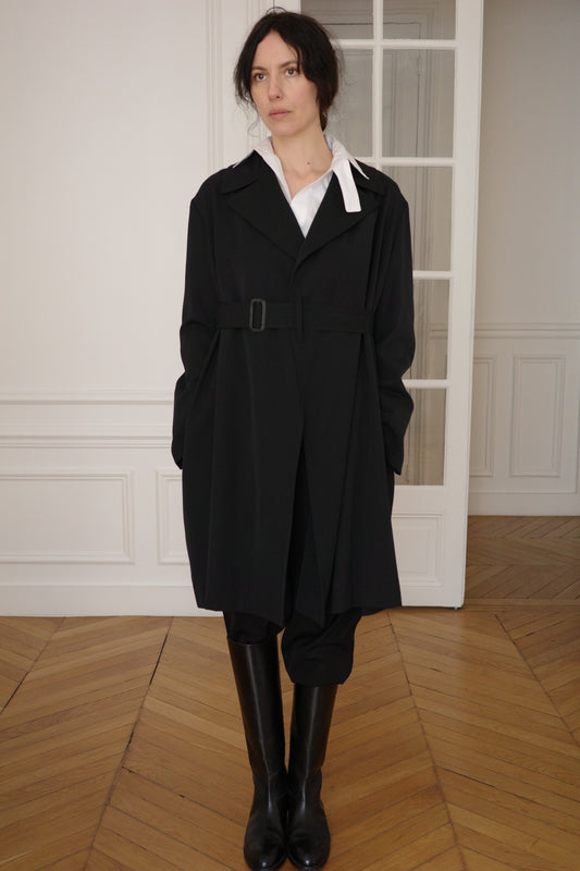 YOHJI YAMAMOTO - Short Coat, c.1990s