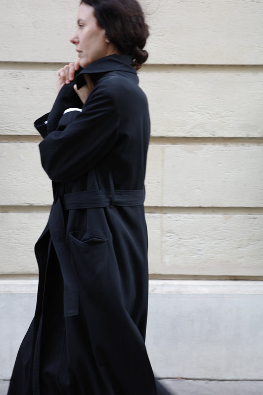 YOHJI YAMAMOTO - Long Coat, c.1990s