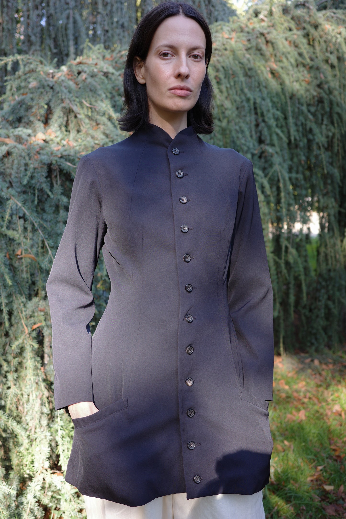 YOHJI YAMAMOTO — Jacket, c. mid-1980s